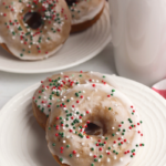 delicious sweet treat of gingerbread and cream cheese icing