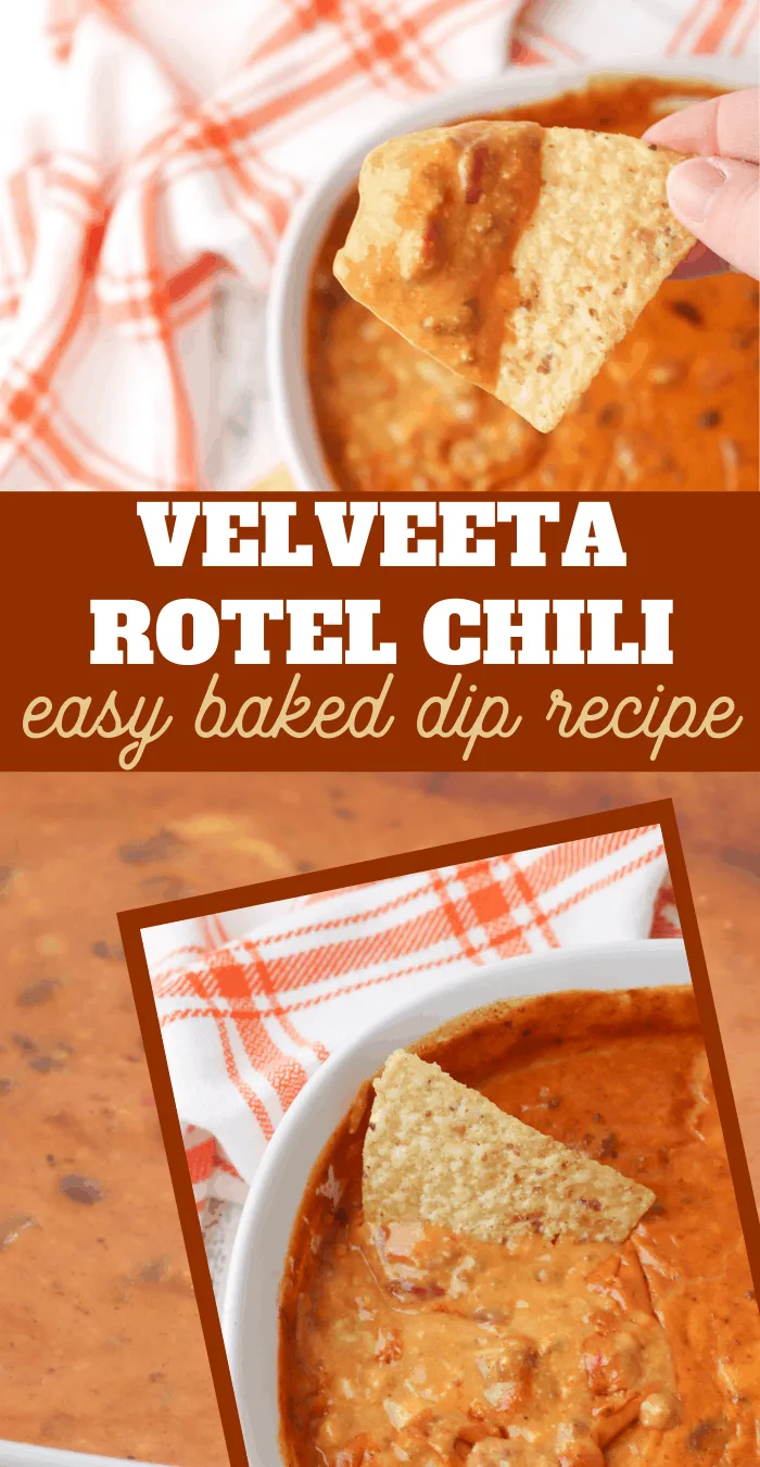 delicious rotel chili and velveeta dip recipe