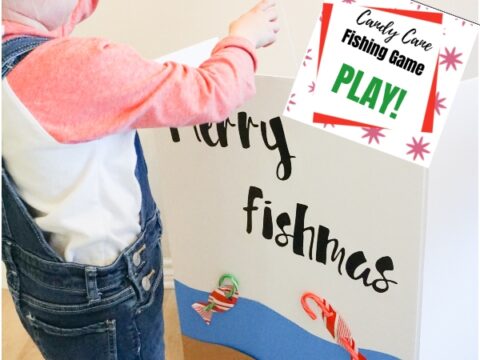 merry fishmas candy cane fishing game for kids