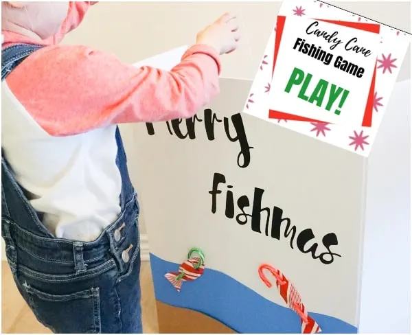 merry fishmas candy cane fishing game for kids