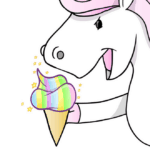 Make today a glitter filled bag of rainbows and unicorn farts and other happy unicorn quotes