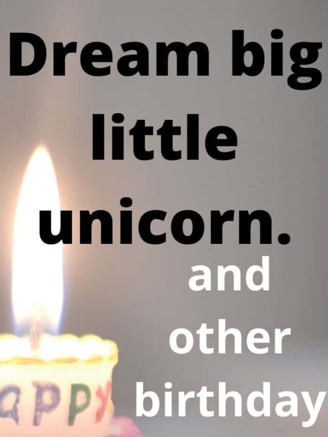 Birthday Unicorn Quotes to Make Any Party Magical