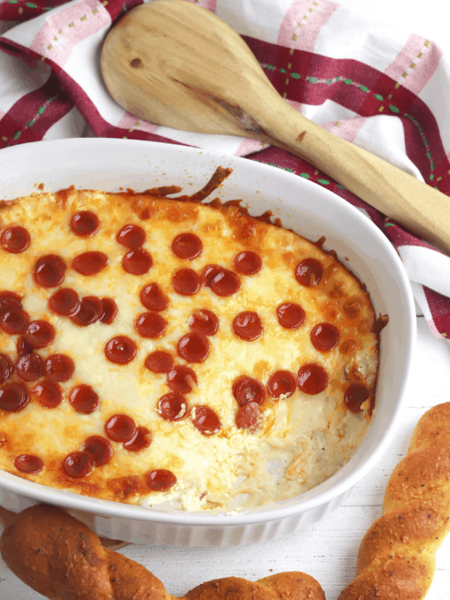 Easy Pepperoni and Cheese Dip Story