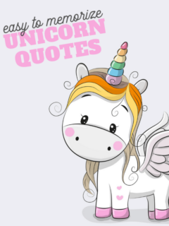 easy to memorize Unicorn quotes