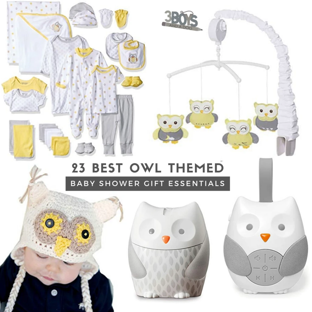 really wow with any of these owl themed gifts for an owl themed baby shower