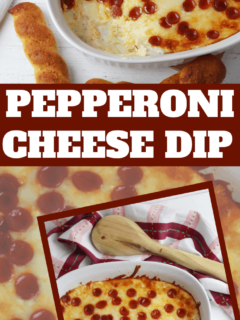 pepperoni cheese dip perfect for game day