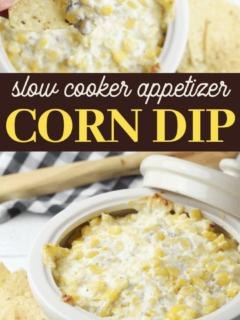 cheesy corn slow cooker dip recipe