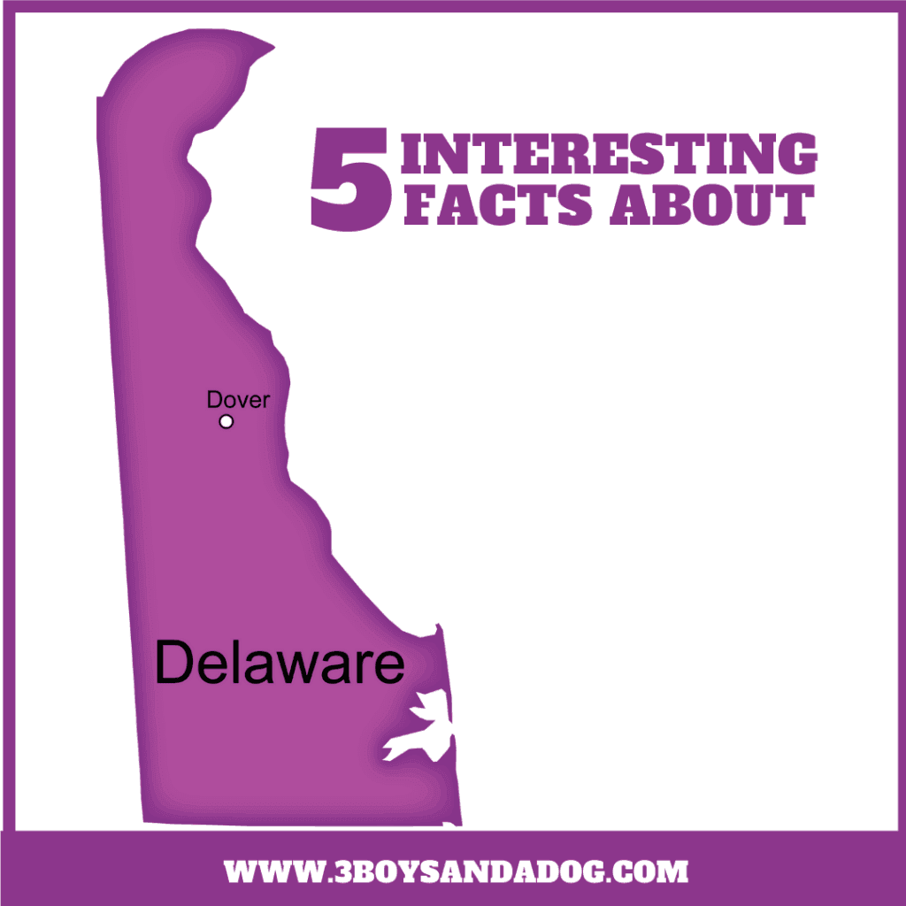 5 interesting facts about delaware