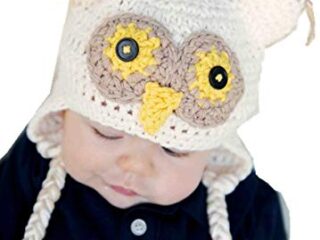 Image for Sleepy Owl Baby Beanie