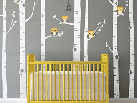 Image for Birch Tree Wall Decal