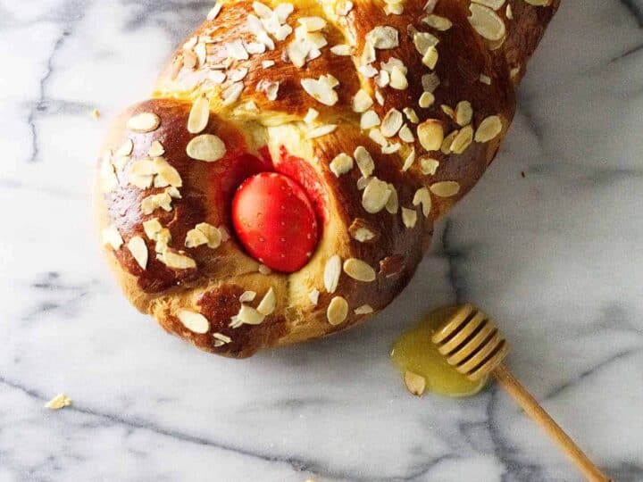 Image for Greek Easter Bread (Tsoureki)