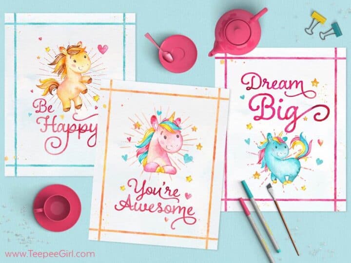 Image for Free Unicorn Printables