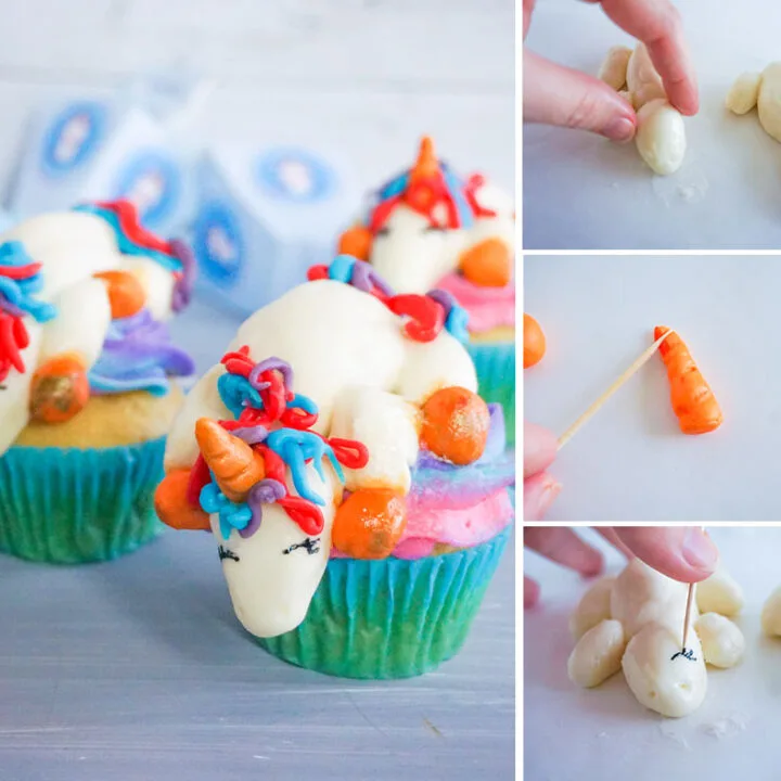 How to Make Unicorn Cupcakes