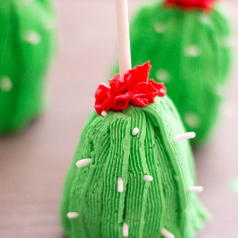 these cactus cupcakes are easier to make than they look