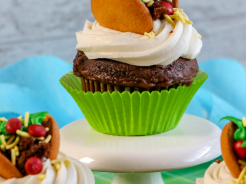 Taco Cupcakes for Cinco de Mayo