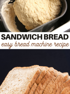 it only takes a few ingredients to make this delicious bread in the bread maker