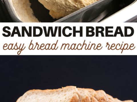 it only takes a few ingredients to make this delicious bread in the bread maker