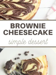 brownie bottom cheesecake recipe