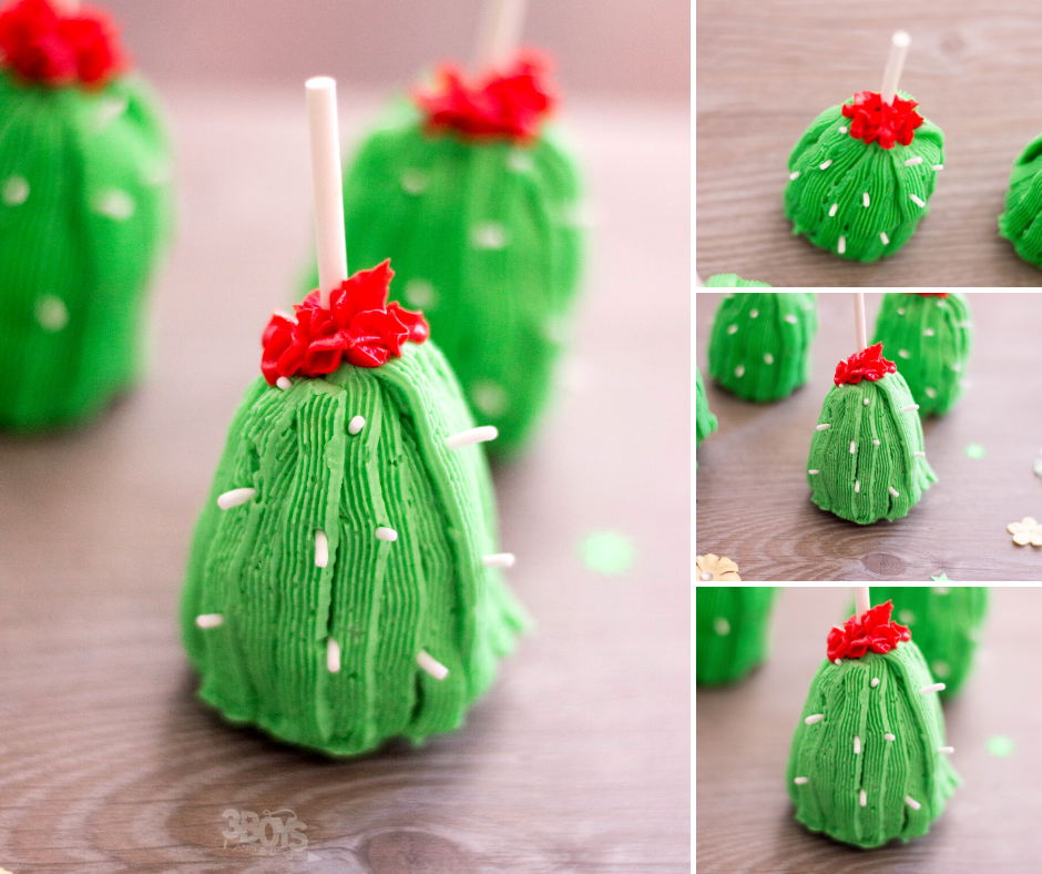 Cactus Cake Pops Recipe