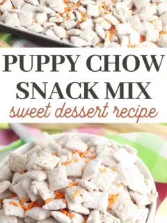 how to make carrot cake flavored puppy chow chex mix