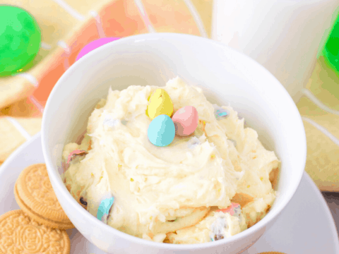 robin egg sweet appetizer dip