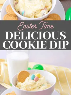 easter appetizer is the perfect sweet dip for cookies