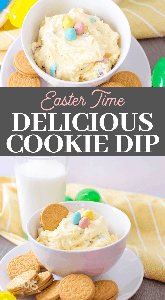 easter appetizer is the perfect sweet dip for cookies