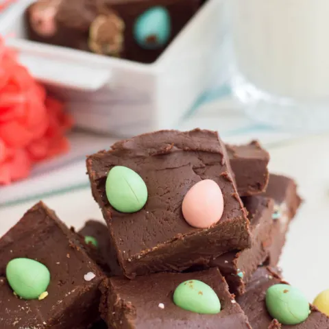 easy candy eggs and chocolate fudge recipe