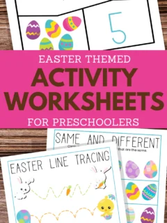 preschoolers printable easter activities