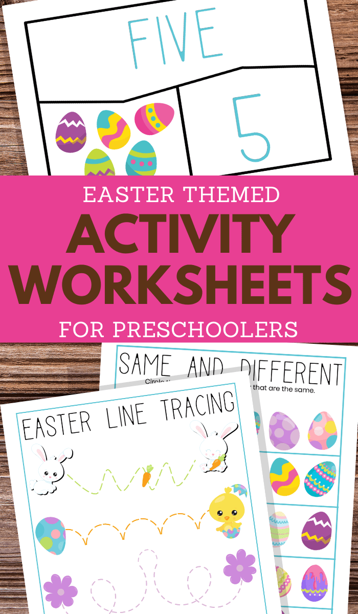 preschoolers printable easter activities