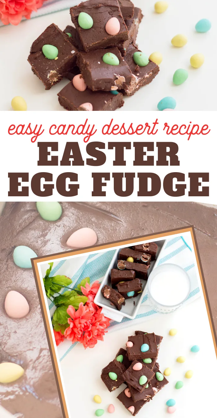 easy easter egg fudge recipe