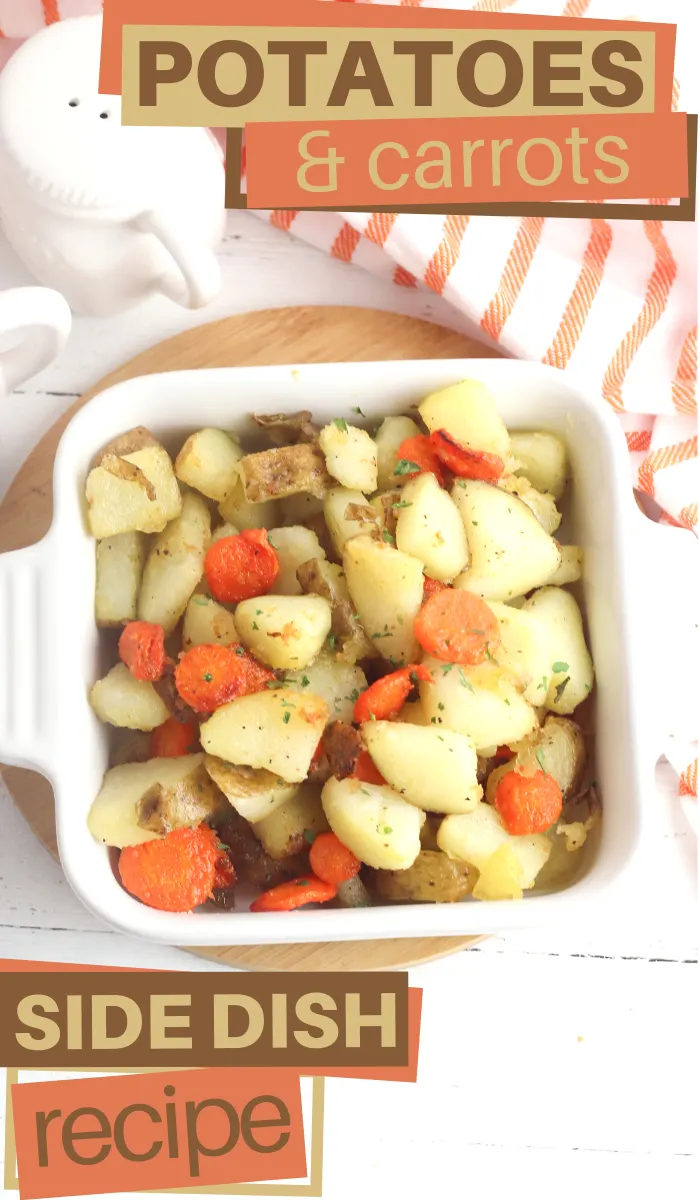 these pan fried carrots and potatoes will wow the crowd at dinner tonight
