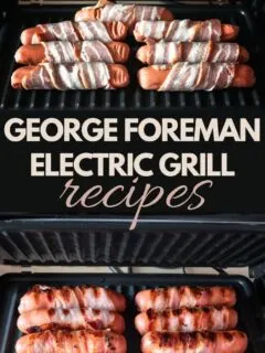 you do not have to just cook meat on an indoor grill there are many veggie recipes too