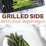 asparagus on george foreman grill