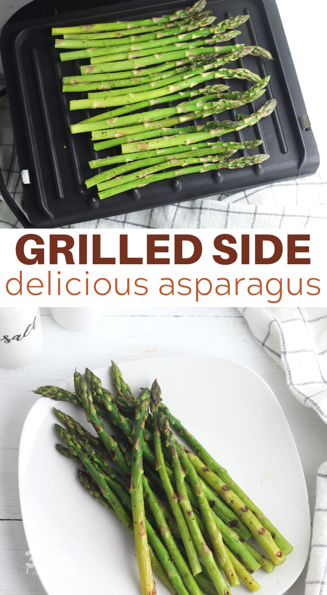 asparagus on george foreman grill