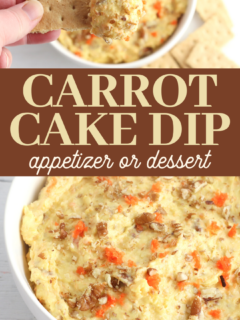 carrot cake dip recipe