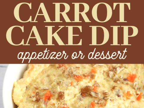 carrot cake dip recipe