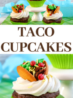 how to make these adorable taco cupcakes for your cinco de mayo celebration