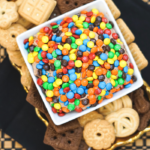 your kids will love eating and helping to make this fun chocolate dip recipe that starts with a box of brownie mix
