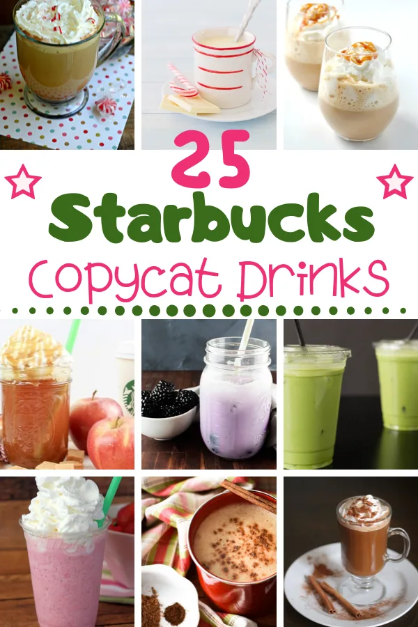 make your favorite Starbucks drink recipes at home