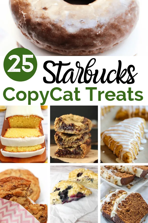 copycat Starbucks sweet treats recipes