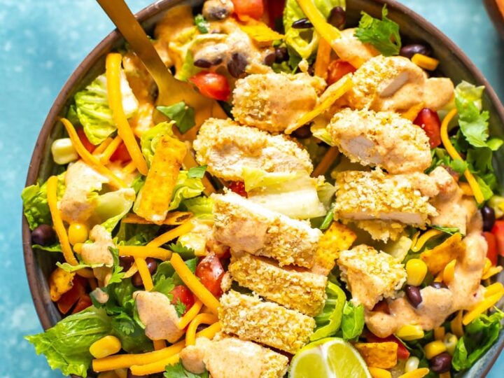 Image for McDonald's Southwest Salad Copycat Recipe
