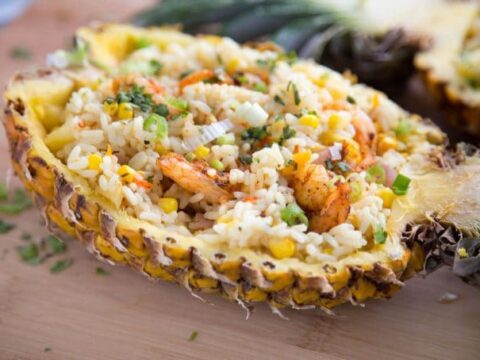 Image for Pineapple Shrimp Luau for a Tropical Island Dinner at Home