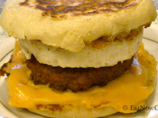 Image for Vegetarian Egg Mcmuffin(healthier alternative to sausage egg mcmuffin))