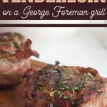 grilled beef tenderloin dish recipe on the george foreman