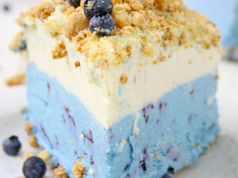 fresh blueberries make a delicious and gorgeous dessert recipe that is perfect for a hot summer day