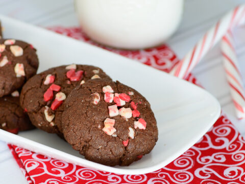 Image for Pretty Darn Healthy Chocolate Peppermint Cookies