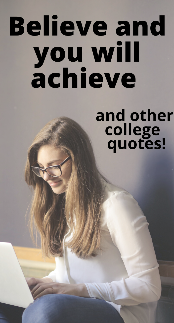 inspirational quotes for college essays