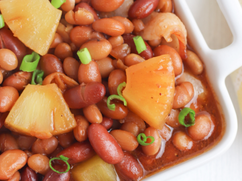 pineapple and baked beans recipe