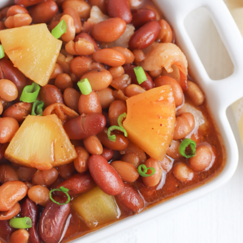 pineapple and baked beans recipe